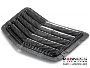 Chevrolet Corvette Carbon Fiber Hood Scoop w/ Vents - Anderson Composites - C7 Chevrolet Corvette Carbon Fiber Hood Scoop w/ Vents - Anderson Composites - C7